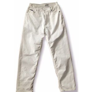 VINTAGE Calvin Klein Women's High Waisted Zip Fly Denim Jeans Made in USA Size33